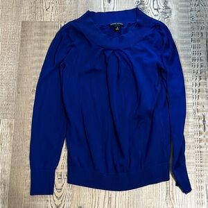 Royal blue express 3/4 sleeve sweater Size S